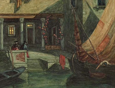Luci ed ombre sui canali di Venezia
