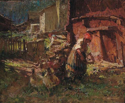 Casolari in Val D'Aosta, 1917