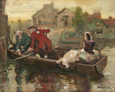 In laguna by Venanzio Zolla - Auction record, sale price, and art valuation. Compare with similar artists and explore comparable artworks.