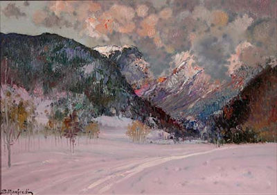 Tramonto in Val Dell'Orco