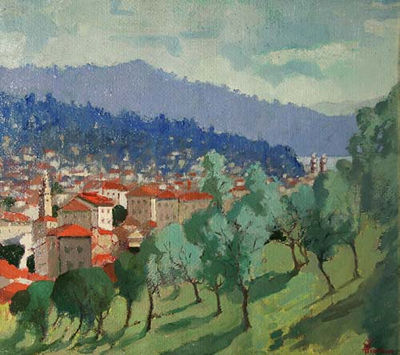 Santa Margherita Ligure, Frazione S. Siro, 1958 by Ferruccio Piovano - Auction record, sale price, and art valuation. Compare with similar artists and explore comparable artworks.