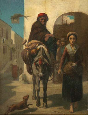 Mendicanti by Ettore Cercone - Auction record, sale price, and art valuation. Compare with similar artists and explore comparable artworks.
