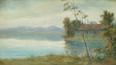 Paesaggio lacustre, 1909 by Nicola Laurenti - Auction record, sale price, and art valuation. Compare with similar artists and explore comparable artworks.
