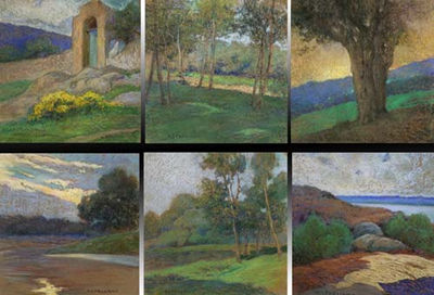 Sample artwork by Arturo Stagliano (1870 - 1936), known for landscape painting - View similar artists and auction records