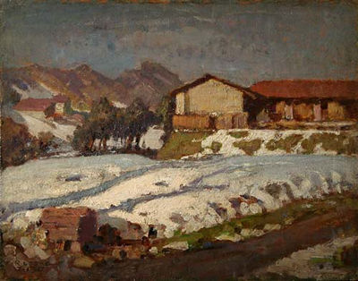 Campagna sotto la neve, 1957