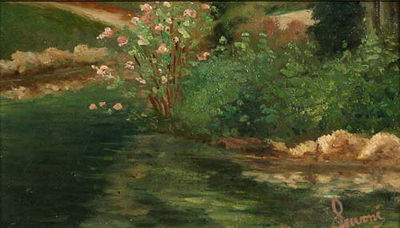 Giardini pubblici a Milano, 1886