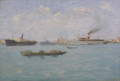 Sample artwork by Francesco Vismara (1850 - 1906), known for painting - View similar artists and auction records