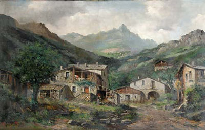Sample artwork by Ercole Magrotti (1890 - 1967), known for painting - View similar artists and auction records