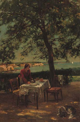 Colazione in giardino