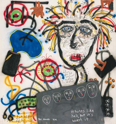 Sample artwork by Paul Kostabi (Born 1962), known for painting - View similar artists and auction records
