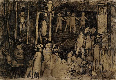 Sample artwork by Walter Cremonini (1925 - 2007), known for painting - View similar artists and auction records