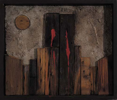 Doppia ferita, 2001 by Pierluigi De Lutti - Auction record, sale price, and art valuation. Compare with similar artists and explore comparable artworks.