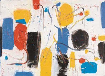 Sample artwork by Giorgio Moiso (Born 1942), known for abstract, non-objective painting, music themes, performance art, conceptual - View similar artists and auction records