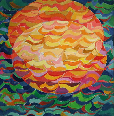 Doppia luna nel mare