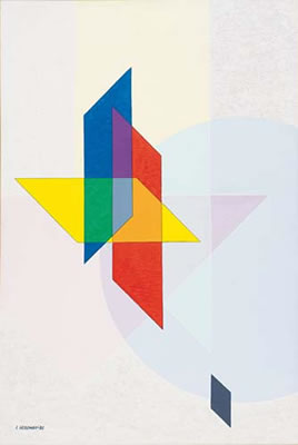 Costruzione TSU5, 1986 by Luigi Veronesi - Auction record, sale price, and art valuation. Compare with similar artists and explore comparable artworks.