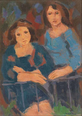 Donne al balcone by Mario Castellani - Auction record, sale price, and art valuation. Compare with similar artists and explore comparable artworks.