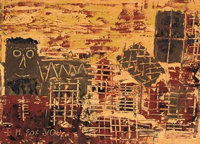 Figura e graffiti, 2008 by Antonio Saporito - Auction record, sale price, and art valuation. Compare with similar artists and explore comparable artworks.