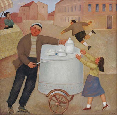 Il venditore di gelati