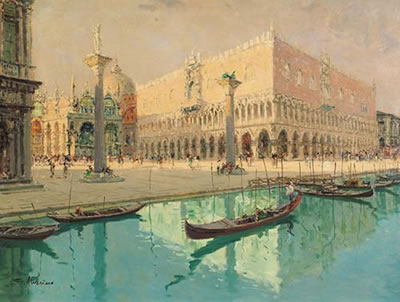 Sample artwork by Giuseppe Marino (1916 - 1975), known for painting - View similar artists and auction records