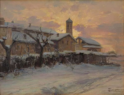 Tramonto invernale