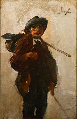 Sample artwork by Michele Scaglia (1859 - 1918), known for painting - View similar artists and auction records