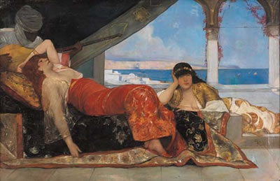 Sample artwork by Francesco Netti (1834 - 1894), known for painting - View similar artists and auction records
