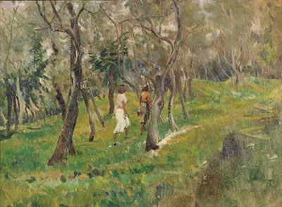 Nel bosco by Giovanni Maria Mossa - Auction record, sale price, and art valuation. Compare with similar artists and explore comparable artworks.