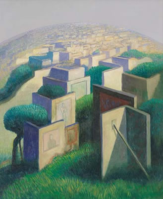 Hillside walls, 2000