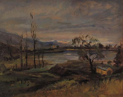 Paesaggio lacustre