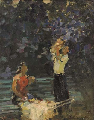 Famiglia ai giardini