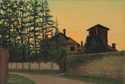 Cascinale novarese by Ignazio Lombardini - Auction record, sale price, and art valuation. Compare with similar artists and explore comparable artworks.