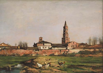 L'Abbazia di Chiaravalle by Emilio Borsa - Auction record, sale price, and art valuation. Compare with similar artists and explore comparable artworks.
