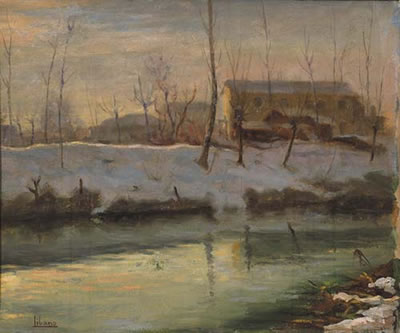 Sample artwork by Cesare Libano (1884 - 1969), known for painting - View similar artists and auction records