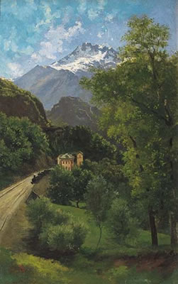 Paesaggio della Valle di Lanzo