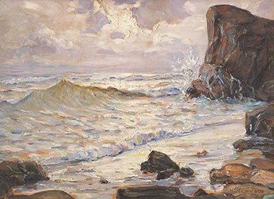 Mare mosso by Giovanni Rovero - Auction record, sale price, and art valuation. Compare with similar artists and explore comparable artworks.
