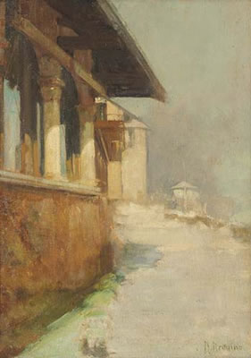 Inverno in riva al Po by Nicola Arduino - Auction record, sale price, and art valuation. Compare with similar artists and explore comparable artworks.