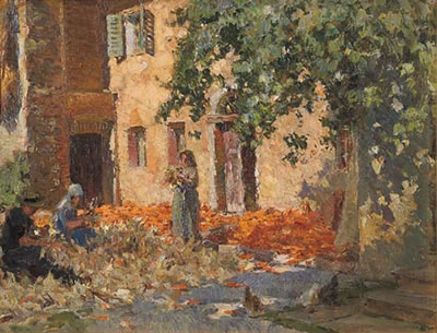 Lavori nell'aia