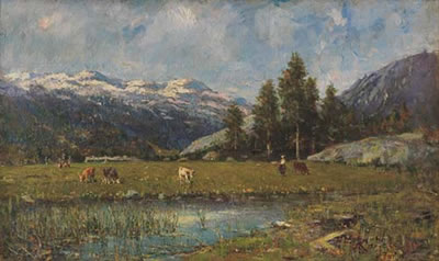 Sample artwork by Ambrogio Raffaele (1845 - 1928), known for painting - View similar artists and auction records