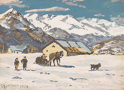 Les Clotesses, (Salice d'Ulzio) by Romolo Garrone - Auction record, sale price, and art valuation. Compare with similar artists and explore comparable artworks.
