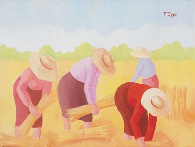 Sample artwork by Franco Resca (1930 - 1993), known for painting - View similar artists and auction records