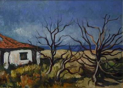 Sample artwork by Alfredo D'Angelo (1903 - 1986), known for painting - View similar artists and auction records