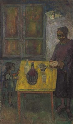 Sample artwork by Aldo Borgonzoni (1913 - 2004), known for painting - View similar artists and auction records