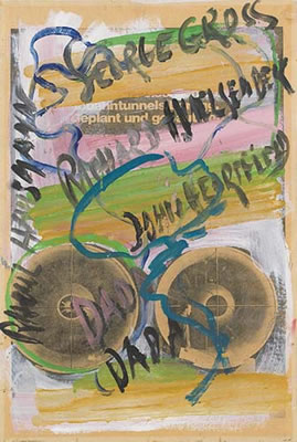 Sample artwork by Richard Huelsenbeck (1892 - 1974), known for dada style painting - View similar artists and auction records