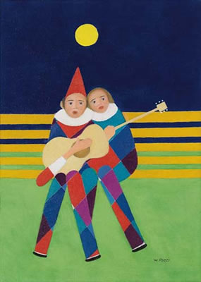Innamorati by Walter Pozzi - Auction record, sale price, and art valuation. Compare with similar artists and explore comparable artworks.