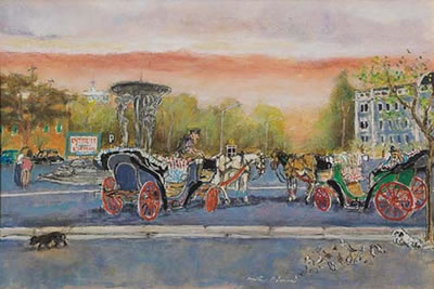 L'attesa dei vettirali by Walter Piacesi - Auction record, sale price, and art valuation. Compare with similar artists and explore comparable artworks.
