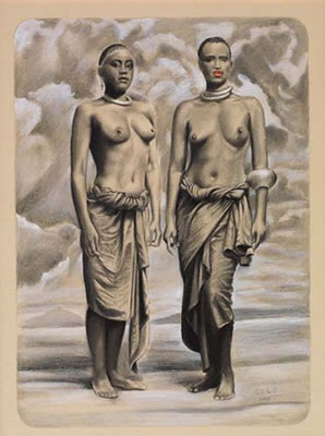 Etnie, (omaggio al fotografo Terens Donovan) by Elvio Cipolletta - Auction record, sale price, and art valuation. Compare with similar artists and explore comparable artworks.