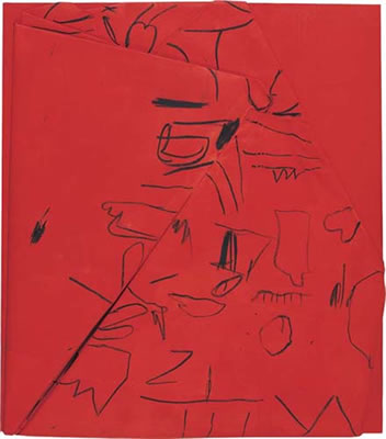 Sul rosso piegato, 2001
