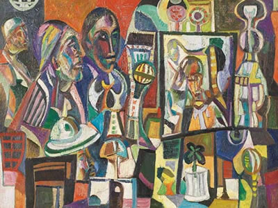 Figure dal rigattiere, 1969 by Carlo Loro - Auction record, sale price, and art valuation. Compare with similar artists and explore comparable artworks.