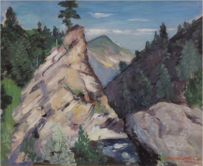 Montagna by Domenico Valinotti - Auction record, sale price, and art valuation. Compare with similar artists and explore comparable artworks.