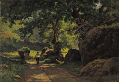 Stradina tra il verde